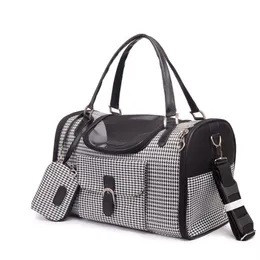 حقيبة تحمل على الظهر الكلب حقيبة ثلاثية تصميم الأزياء الأليفة الحاملة الأليف حقيبة لكبغ القطط الكلاب الصغيرة 295i