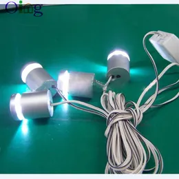 6PCS Ustaw LED Standoff Kolny światło aluminiowy uchwyt mocowania zacisków bocznych do wyświetlania płyty akrylowej Uchwyt diody LED 265V