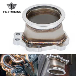 PQY - T25 T28 GT25 GT28 8 BOLT to 3 v band Exhaust Manifold Converter Adaptor Flange PQY4826268B