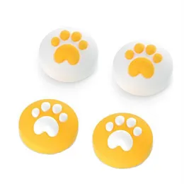 Cute Cat Paw Thumb Stick Grip Cap Joystick Cover For Nintendo Switch Lite Joy-Con Controller Thumbstick Case275T