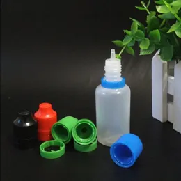 Bottiglie di contagocce da 1 oz per e liquido da 30 ml di bottiglie di plastica con manomissione dei tappi a prova di bambino evidenti colorati tktjh