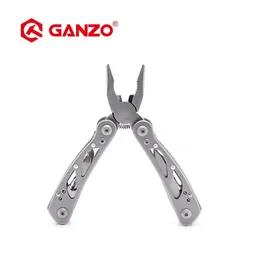 Ganzo G104S Multi-tång 11 Verktyg I One Hand Tool Set Screwdriver Kit Portable Folding Knife rostfritt stål Tång Multi-verktyg