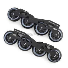 Satır içi Silin Patenleri Orijinal Japy Roller Paten Base 231mm 243mm Düz 7075 Çerçeve 72 76 80 mm 88A PU Wheels Slalom Skates HKD230720 için 165mm Mesafe Şasi