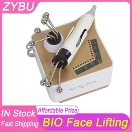 Magic Ball 3+5 Pole 2in1 Micro Current RF Bio Microcurrent EMS Machine Facial Massage Face Lyftande Anti Aging Wrinkle Borttagning