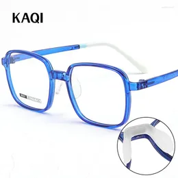 Sunglasses Frames 46mm Children Glasses Frame TR90 Blue Light Blocking Optical Transparent Boy Girl Eyeglasse Filter Reduce Digital