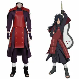 naruto0 uchihaマダラコスプレコスチュームトップパンツ衣装ハロウィーンスーツ209o