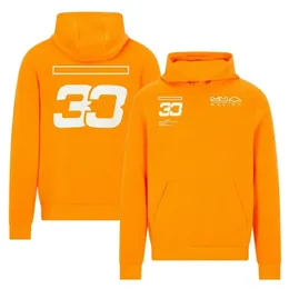 F1 Team Uniform Men's Hooded Sweatshirt Formel One Racing Suit Custom Casual Loose Plus Size Sweater Jacket271Z