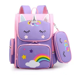 S Children's Cartoon 3D Unicorn Girl Sweet Children's Boy Lightweight Waterfoof Junior 230719