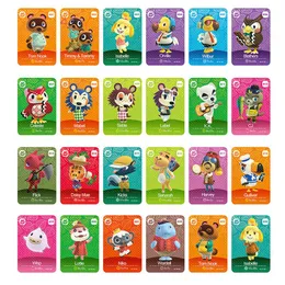 Nya serie 5 24 PCS NFC-kort för Nintendo Animal Crossing Card Compatible med Switch Wii U New 3DS 401-424295J