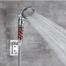 Regulowana głowica prysznicowa 3 tryb ręczny Woda pod wysokim ciśnieniem oszczędzając jeden przycisk do zatrzymania głowic211b