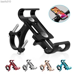 Cycling Bicycle Phone Holder MTB Bike Handlebar Mount Rack For iPhone Xs Max Xr X 8 Samsung Huawei Xiaomi Bicycle Accessories L230619
