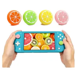 nintend switch lite ns joy-conコントローラーゲームパッドサムスティックケース3064用のかわいいサムスティックグリップキャップジョイスティックカバー