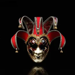 Mardi Gras Venetian Masquerade Mask Halloween Clown Mask Party Event Show Ball Supplies Decoration Cosplay