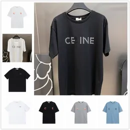 2023 New Mens T-Shirts Ce Womens Designers for Men Tops Letter Polos Embroidery Tshirts Clothing Short Sleeved Tshirt Tees Dooclothing