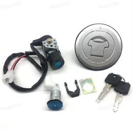 Brand new Ignition Switch Fuel Gas Cap Seat Lock Key Set For Honda CBR125R RS RW 2004-2010 Motorcycle255m