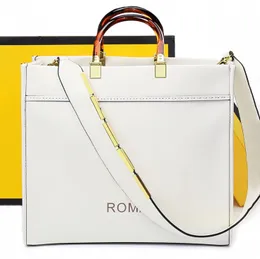 Shopping Roma Urlaub groß The Totes Clutch Bag Damen Fendace Designer Umhängetasche Mode Echtes Leder Luxus Handtasche Umhängetasche Sunshine ROMA Fend Herrentasche