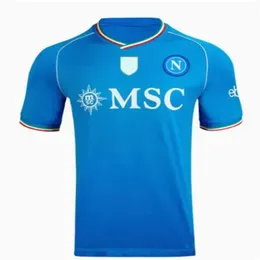 23 24 NAPOLI soccer jerseys KVARATSKHELIA Naples maglia OSIMHEN Maradona football shirt 2023 2024 ZIELINSKI INSIGNE MERTENS uniform aldult kids kit LOZANO SSC 01