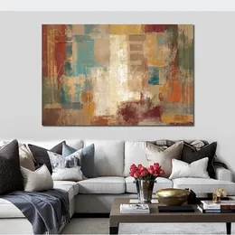 Modern Abstract Canvas Art Oriental Trip Crop Handmade Oil Painting Contemporary Wall Decor