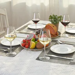 Bicchieri da vino Bicchiere Premium Tritan Calice in plastica Non vetro Trasparente Infrangibile Casa Campeggio Festa Bagno Bere Tazze per uso alimentare