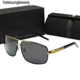 Novos óculos de sol polarizados masculinos de alta qualidade, óculos de sol de visão noturna para pilotos de condução, óculos de sol 8630 bonitos