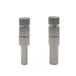 Attrezzature per l'irrigazione Ugello nebulizzatore a bassa pressione con filtro Rame 0,1-0,5 mm Blocco antiscivolo Ugelli a connessione rapida Spruzzatore di raffreddamento per agricoltura LL