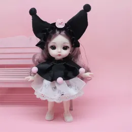Cute Mini Doll 17cm Multi Joint Doll Girl Decorazione regalo giocattolo per bambini