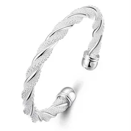 LuckyShine 925 Silver 10 Piece New Product Charm Handmade Armband Antik Silver Armband Bangles For Women Holiday Party B00042530