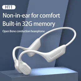 32GB ROM, kablosuz kulaklık, cep telefonu kulaklık, su geçirmez spor kulaklık ile kemik iletim kulaklığı