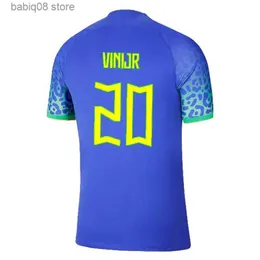 22 23 Brasile Mens Soccer Jersey L. Paqueta Neres P. Coutinho Firmino G. Jesus Marcelo Pele Away Away Allenamento indossare scure edizione luminosa di camicie da calcio T230720