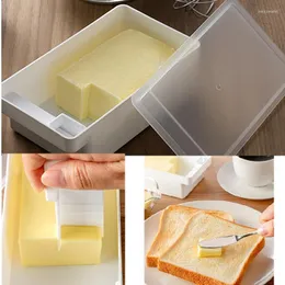 Plates 2 In 1 Japan Butter Box Cutting Organizer With Lid Cheese Preserving Serving Tools Kitchen Cutter Crisper