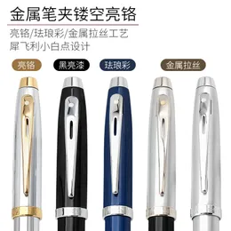 Pens Sheaffer 100 Rollerpen Fountain Pen Metal Brass Fine Nib Calligraphy Pens Writing Stationery Office School Supplies