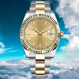 Menwomen tittar på Rolx lysande med originalbox Högkvalitet 41mm President Datejust 116334 Sapphire Glass Asia Movement Automatic Mens Watches Wristwatch Xbost