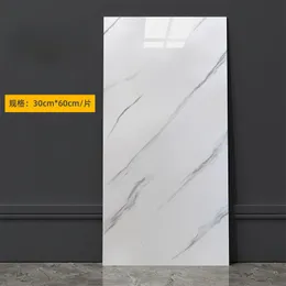 ملصقات الجدار 110pcs الحبوب الرخامية ثلاثية الأبعاد أرضية 30x60 سم PVC ذاتيا