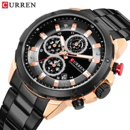 CURREN Mens Watches 2019 Relogio Masculino Men's Watch Luxury Famous Top Brand Sport Watch Military Quartz Men Wrist Watch Rel252Q