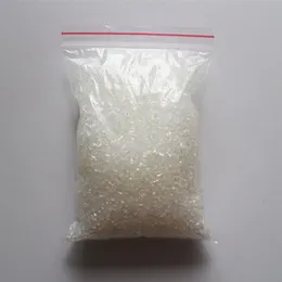 Italiensk keratinlimkorn- 100 g pack keratin lim granulat vit färg för i tips u-tip hår2716