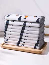 Cleaning Cloths JOYBOS Kitchen Towels 8 Layers Cotton Dishcloth Super Absorbent Non-stick Oil Reusable Cleaning Cloth Kitchen Daily Dish Towels 230720