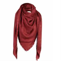 High-grade scarf classic gold thread jacquard women's scarf woollen soft shawl classic triangular shawl 140 140cm rdhzh286v