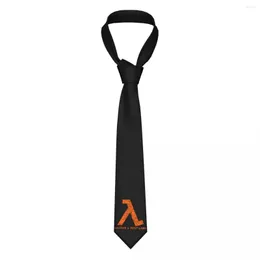 Bow Ties Lambda Orange Grunge Classic Tie Hip-Hop Street Cravat Necktie Narrow.8cm Wide