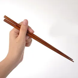 Chopsticks H4GD 2 PCS أدوات تصل الخشبية الخشبية مجموعة أدوات المائدة اليابانية أدوات سفر قابلة لإعادة الاستخدام.