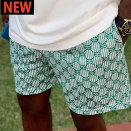 Siatki szorty mężczyźni Krótki projektant duży wzór hip-hopu Pięć punktów szorty Letni bieganie gym sport Szybki suchy oddychający spodnie plażowe z ubraniami ulicznymi Tshirts