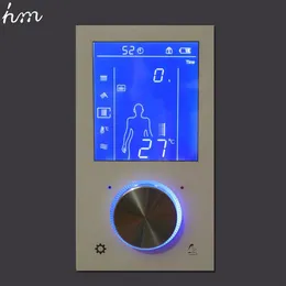 Popüler Dijital Akıllı Termostatik Mikser 3 İşlev Duş Stander Valfı 2021303E