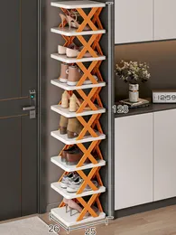 Other Housekeeping Organization 29 Layer Stackable Shoe Rack Multilayer Foldable Shoes Storage Shelf Household Space Saving Easyassembled Organizer 230719