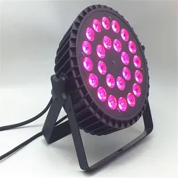 10 PZ LED Par 24x18W RGBWA UV 6in1 LED lamps for professional stage light RGBW 4in1 stage lighting washing lamp284V