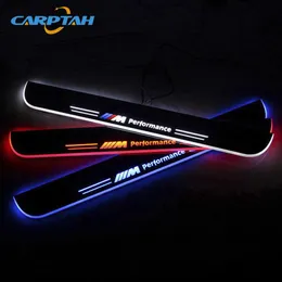 CARPTAH Trim Pedal Car Exterior Parts LED Door Sill Scuff Plate Pathway Dynamic Streamer light For BMW X3 F25 2011 - 2014 2015245E