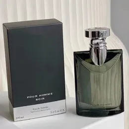 男性のケルン100mlの注ぐhomme soir long tlasting smelling body spray wood dating perfumes gift parfum for men for men