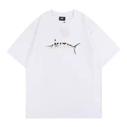 Kith Designer Trush Brand Brand Kith футболка 24SS Heavyweightt Рубашка рэп -хип -хоп толстовка Kith мужской певец Wrld Tokyo Street Fashion Brand Kith с коротким рукавом 815