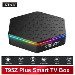 T95Z Plus TV Box Android12 AllWinner H618 2GB 4GB RAM 16GB 32GB 64GB ROM BT WiFI6 2.4G/5G WiFi HDR 6K Media Player Set Top Box