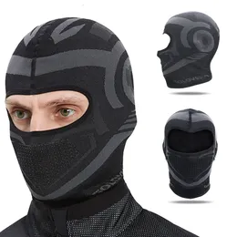 Cycling Caps Masks 1Pcs Motorcycle Balaclava Breathable Headgear Helmet Windproof Sunscreen Motorbike Racing Cycling Sports Face Mask Men Women 230720