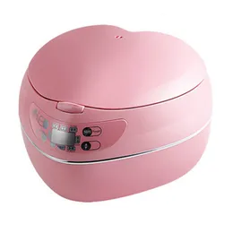 Thermal Cooker 300W Heart shaped Rice intelligent mini rice cooker Home 1 8L Arc three dimensional heating 230721