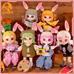 Action Toy Figures 6PCS Blind Box Bonnie Street Travel Plan Series 112 BJD Doll Mystery Model Surprise Birthday Girls Gift 230720